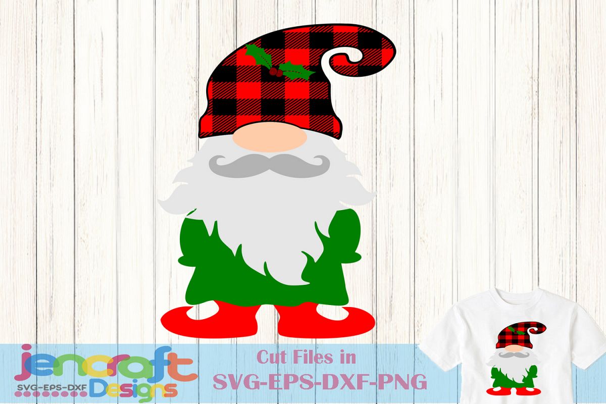 Download Christmas SVG - Plaid Nordic Gnome SVG Elf Dwarf SVG ...