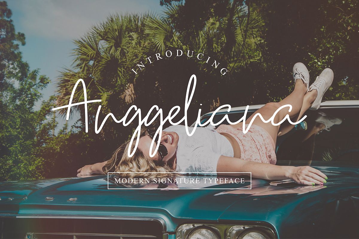 Anggeliana Font example image 1