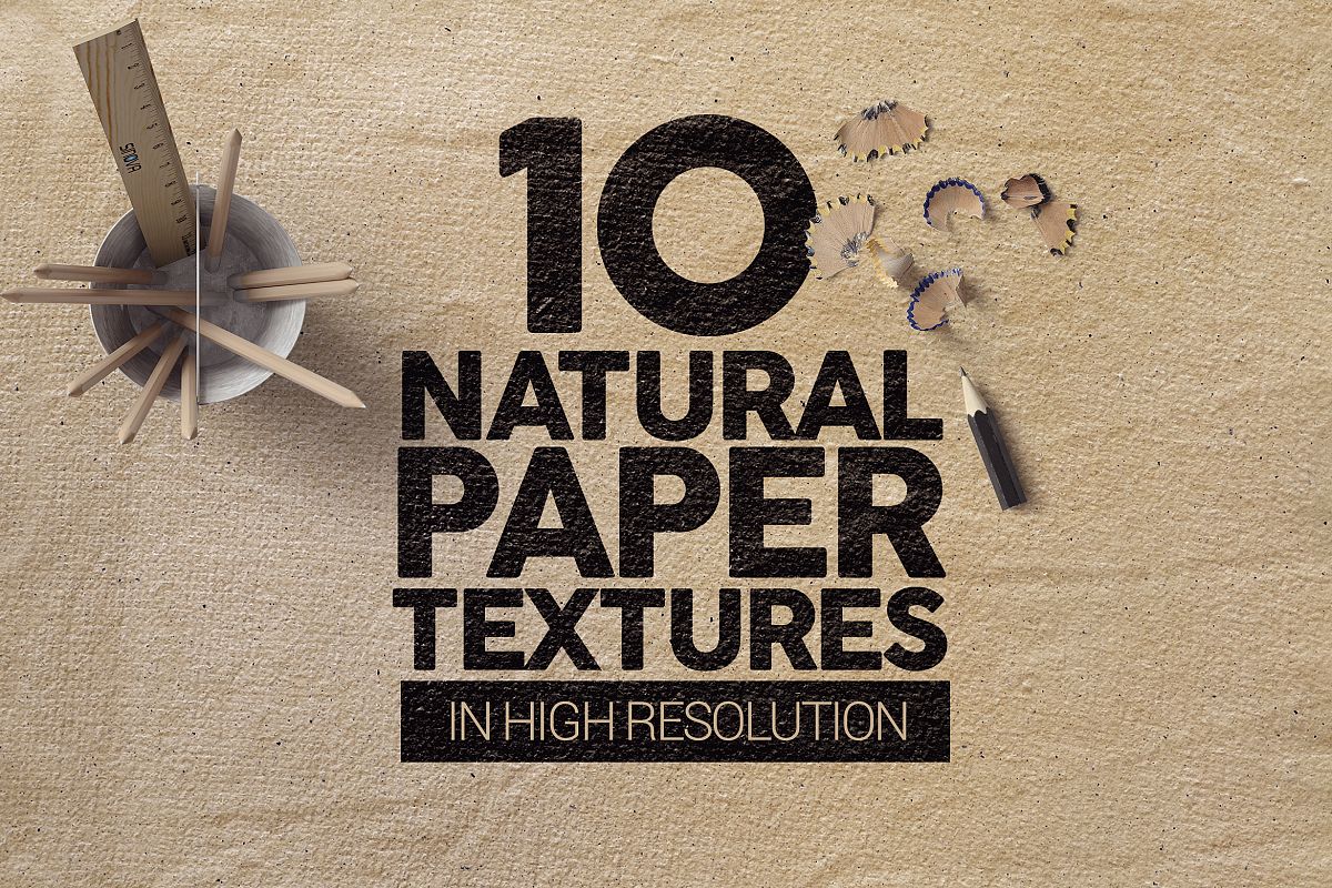 Natural Paper Textures x10 example image 1
