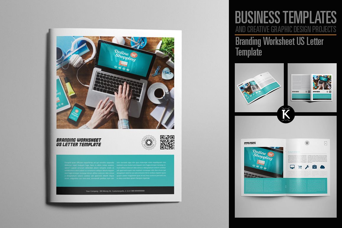 Branding Worksheet US Letter Template example image 1