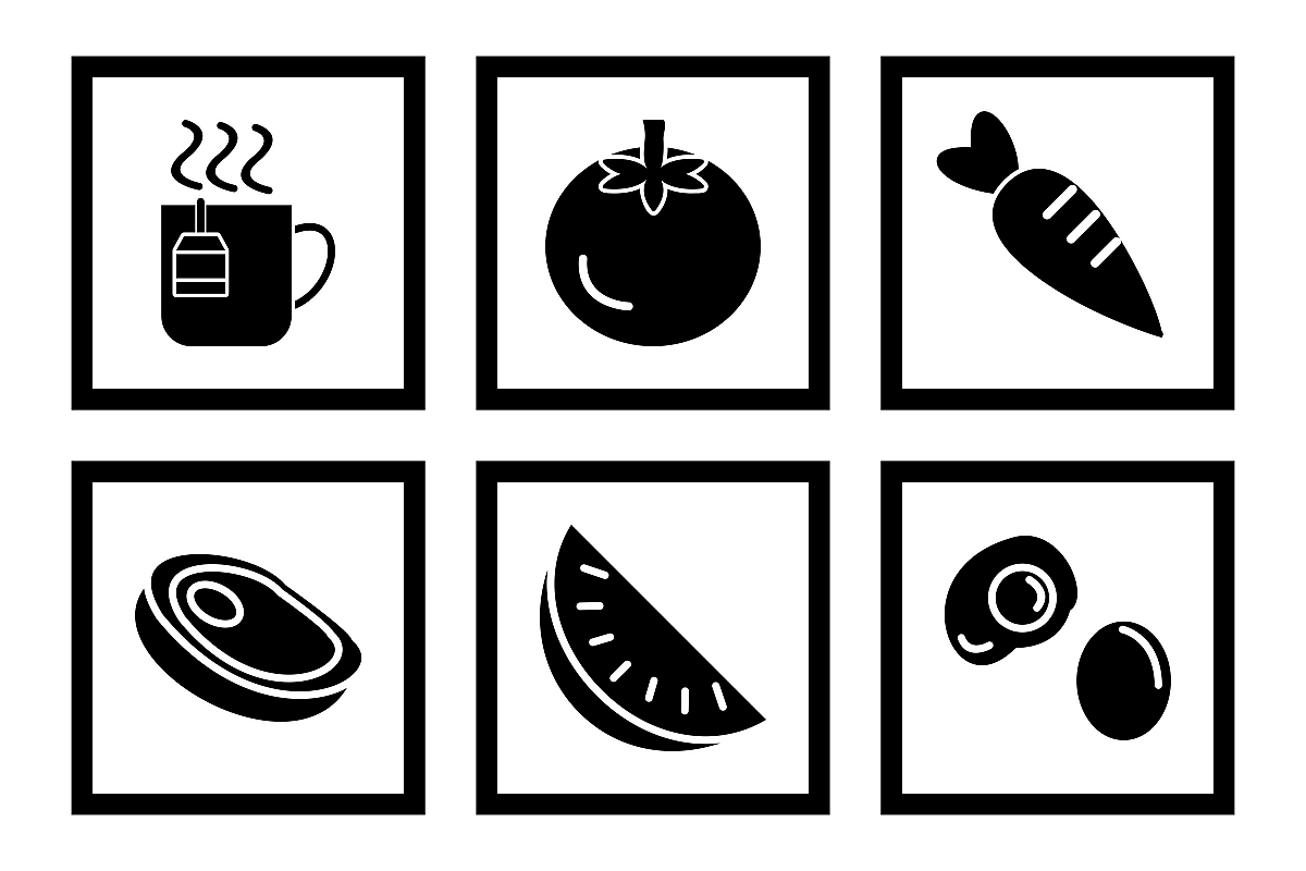 Set Of Food Icons example image 1
