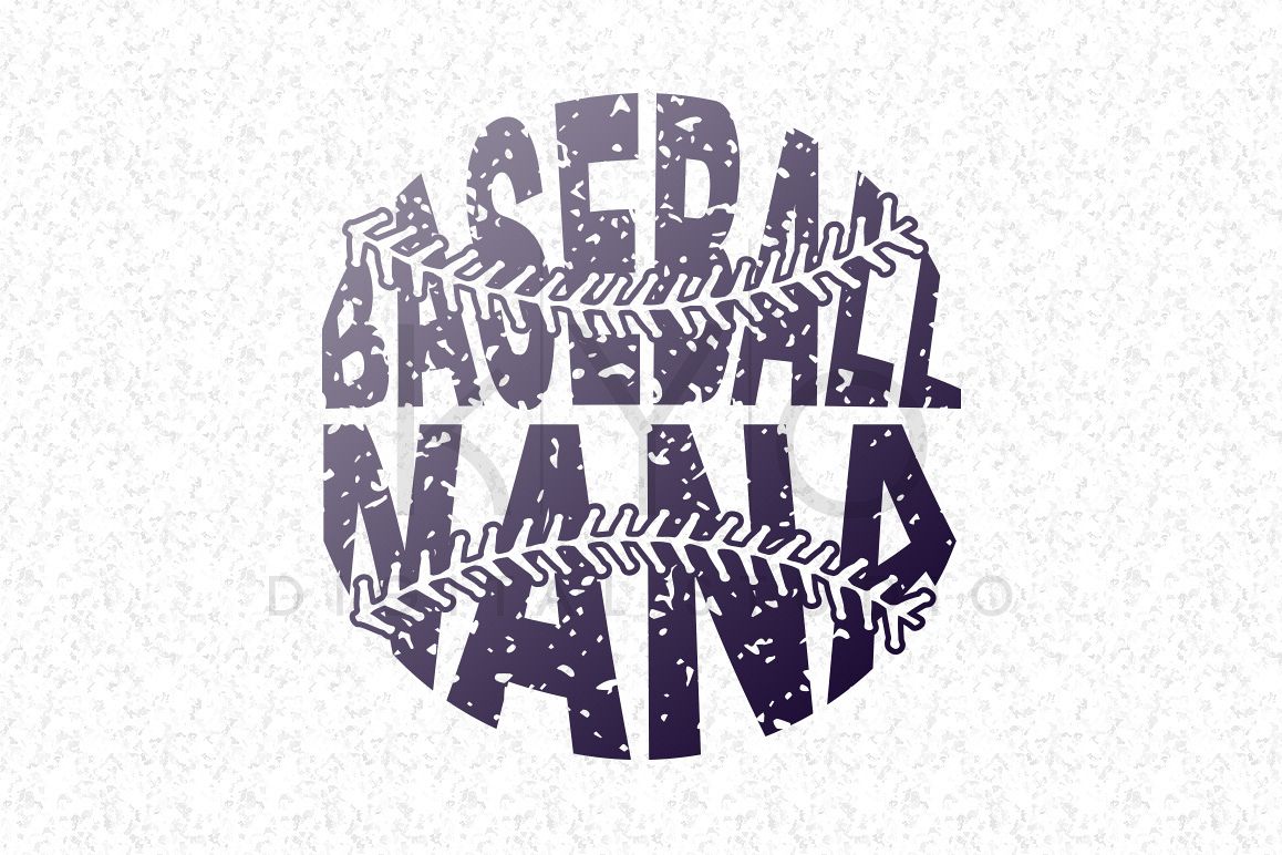 Download Baseball Nana SVG baseball SVG Distressed Baseball ...