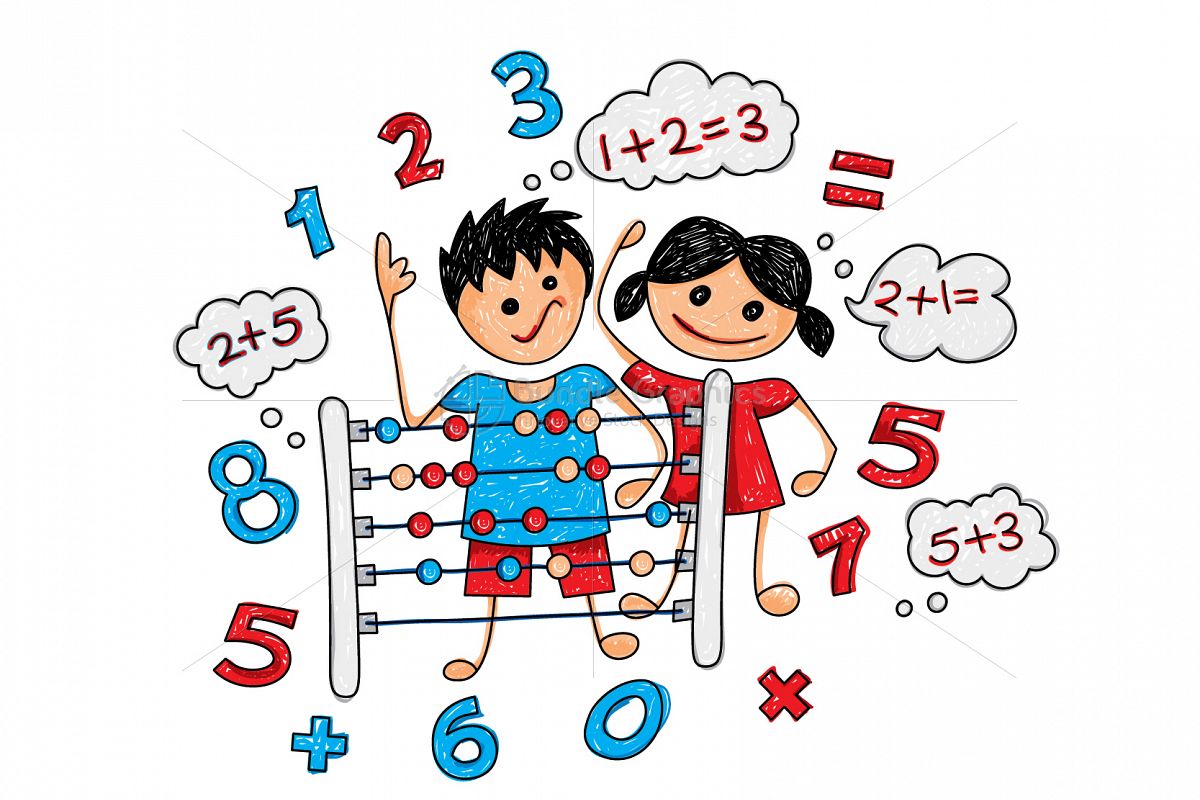 Primary Abacus Class Graphical Illustration example image 1
