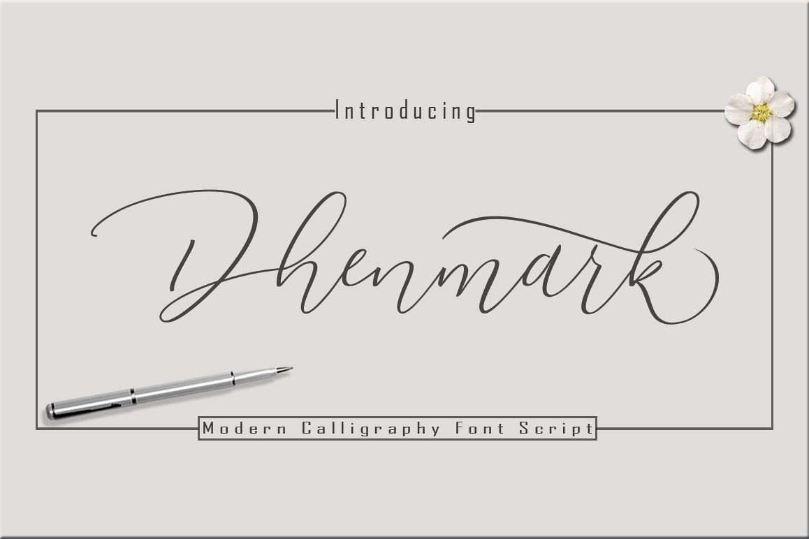 Dhenmark Font Duo example image 1