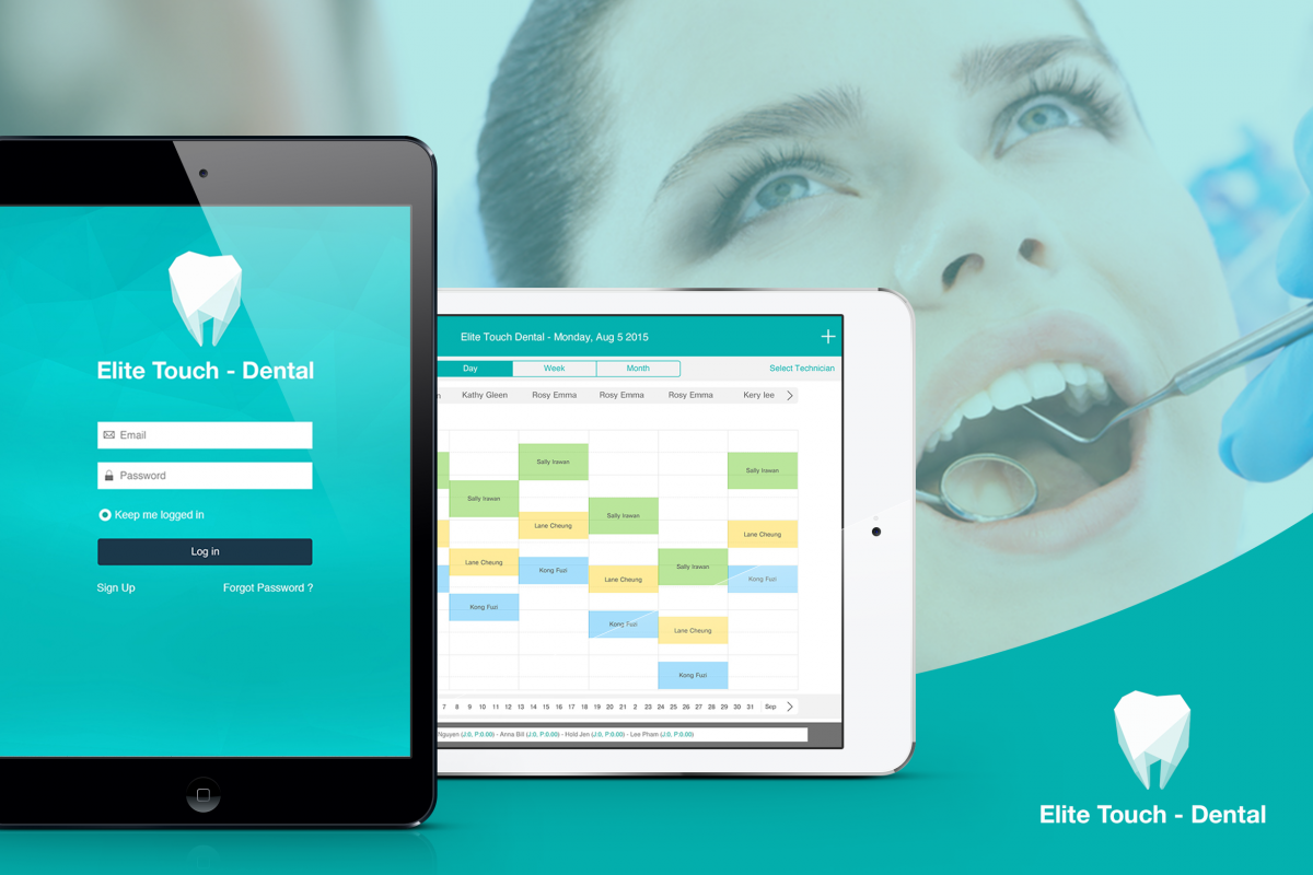 Elite Touch Dental UI Graphic Assets example image 1