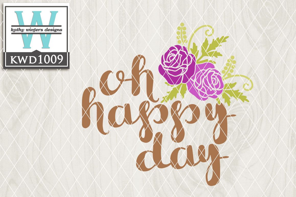 Oh Happy Day File KWD1009 example image 1