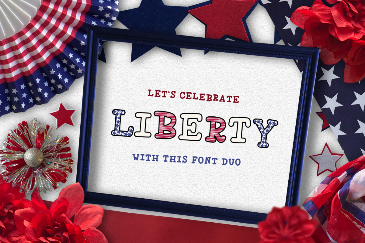 Liberty - Font Duo. example image 1