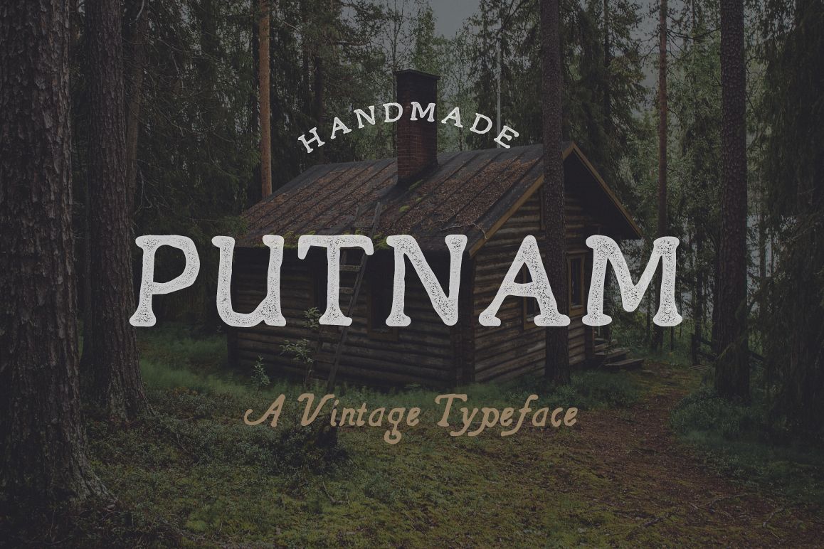 Putnam | A Vintage Typeface example image 1
