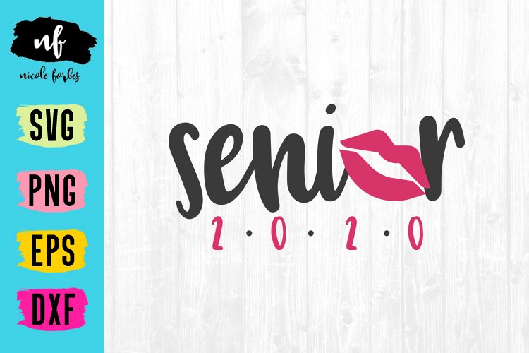Senior 2020 SVG Cut File example image 1
