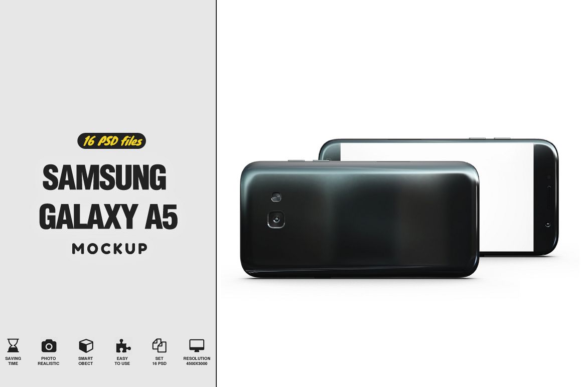 Samsung Galaxy A5 Mockup example image 1