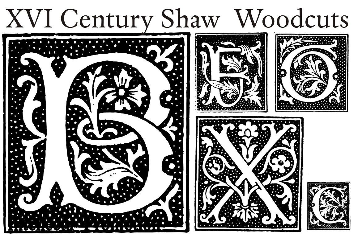 XVI Century Shaw Woodcuts example image 1