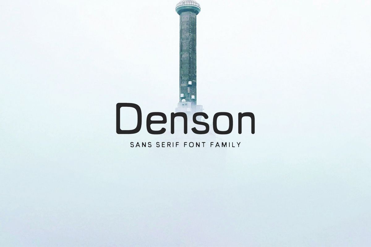 Denson Sans Serif Font Family example image 1