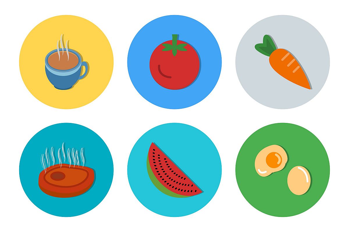 Set Of Food Icons example image 1