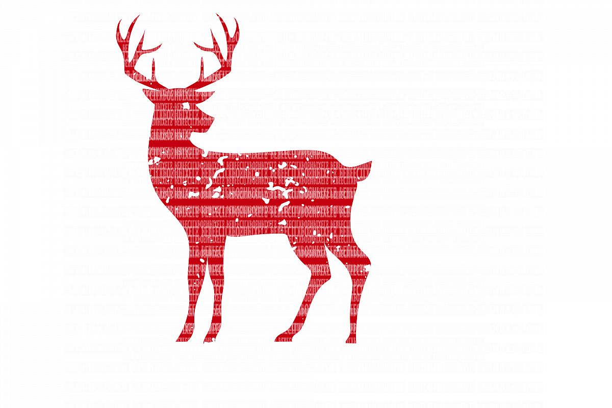 Download Distressed Deer SVG Files Cut Files Heat Transfer Vinyl ...
