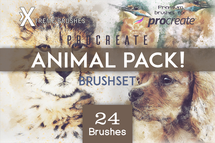 Procreate Animal Pack! example image 1