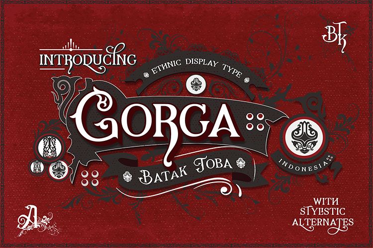 Gorga Font example image 1
