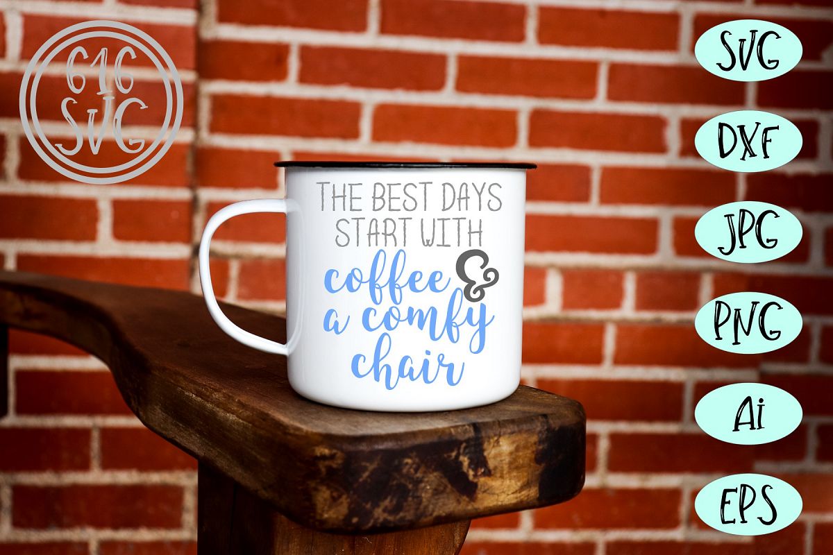 The best days start with coffee SVG, DXF, Ai, PNG example image 1