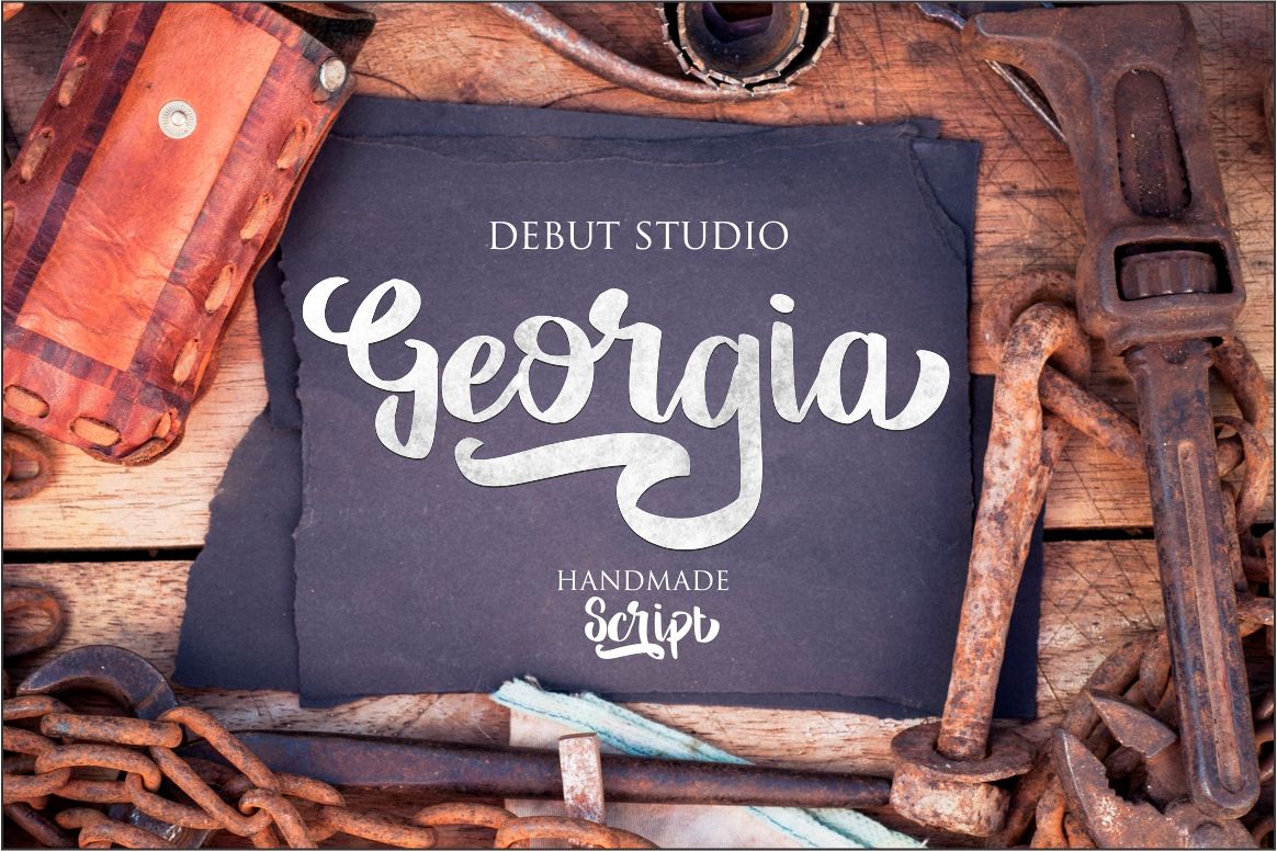 Georgia Script example image 1