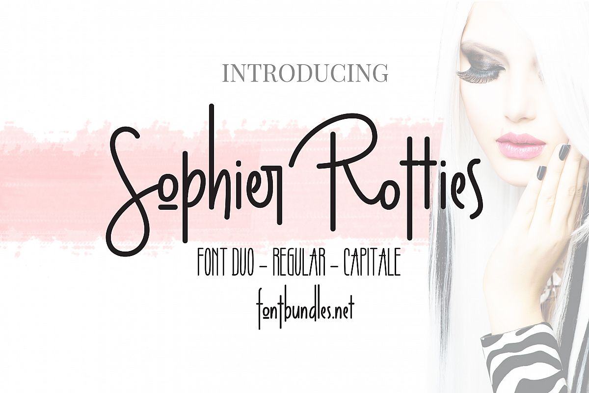 Sophier Rotties Font Duo example image 1