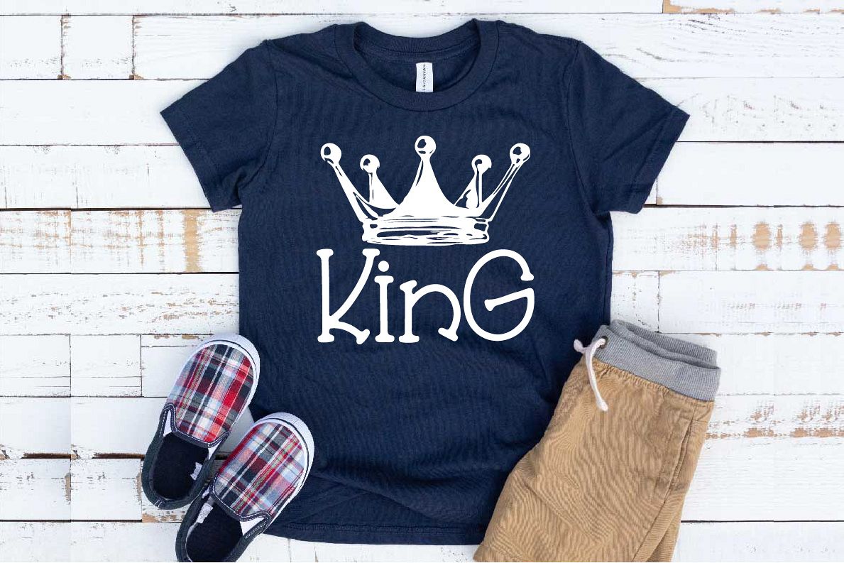 King Crown SVG Royal Crown Castle Unicorn Fairy Tale 1261s example image 1