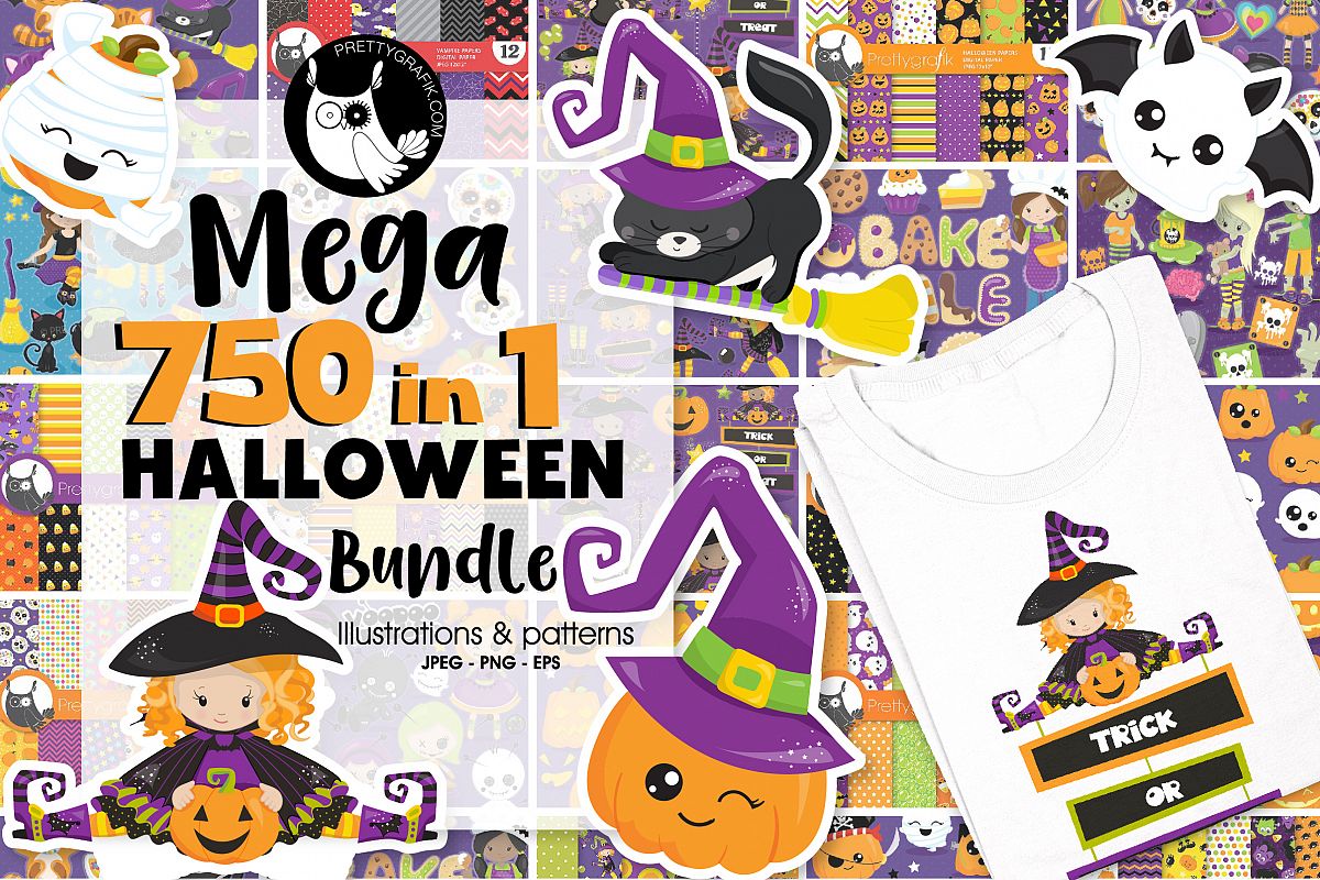 750 in 1 - Halloween Bundle - 95OFF - $10 instead of $150 ! example image 1
