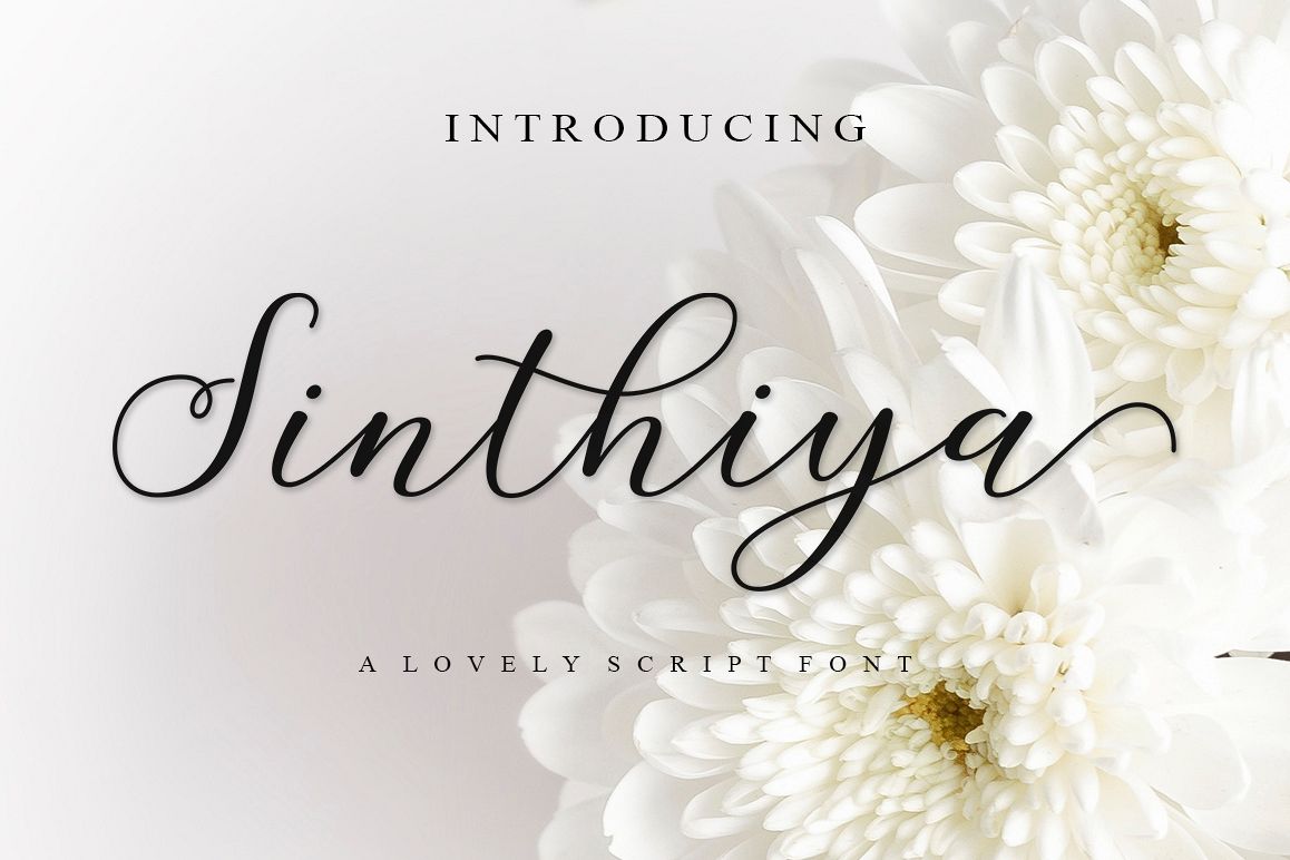 Sinthiya Script example image 1
