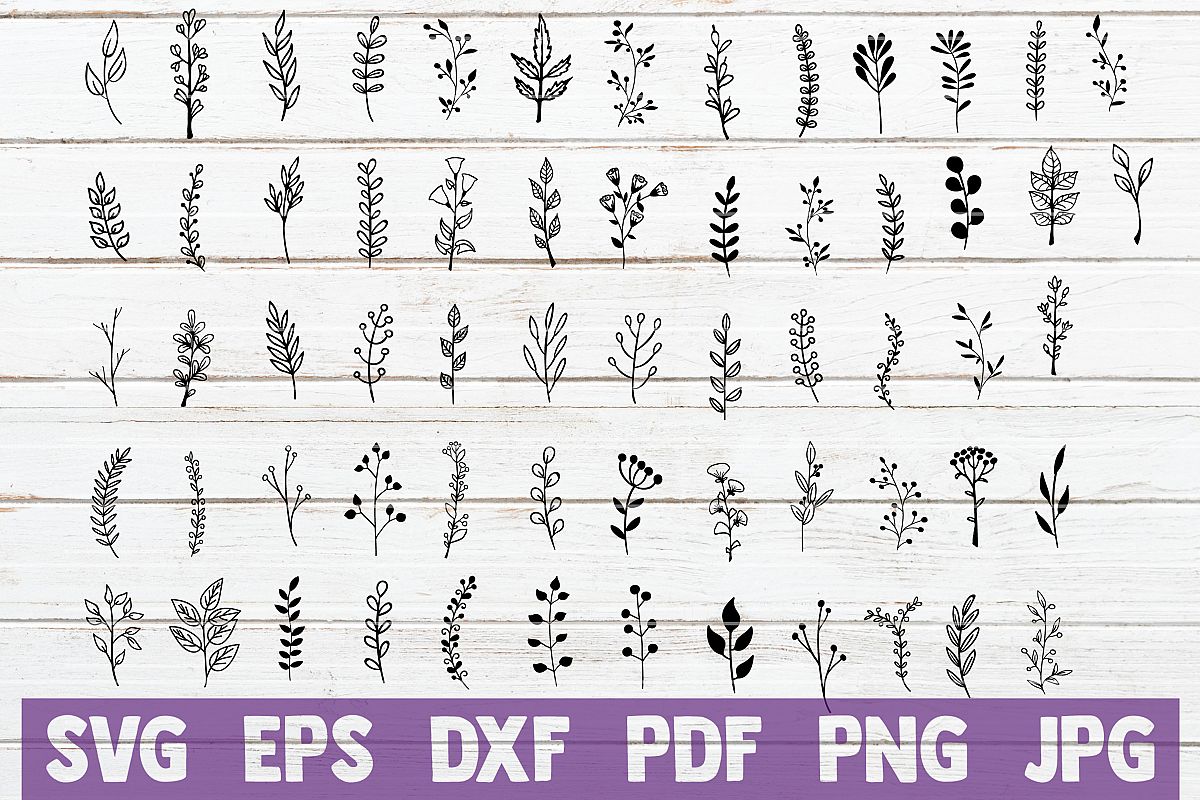Branches SVG Cut Files | commercial use example image 1