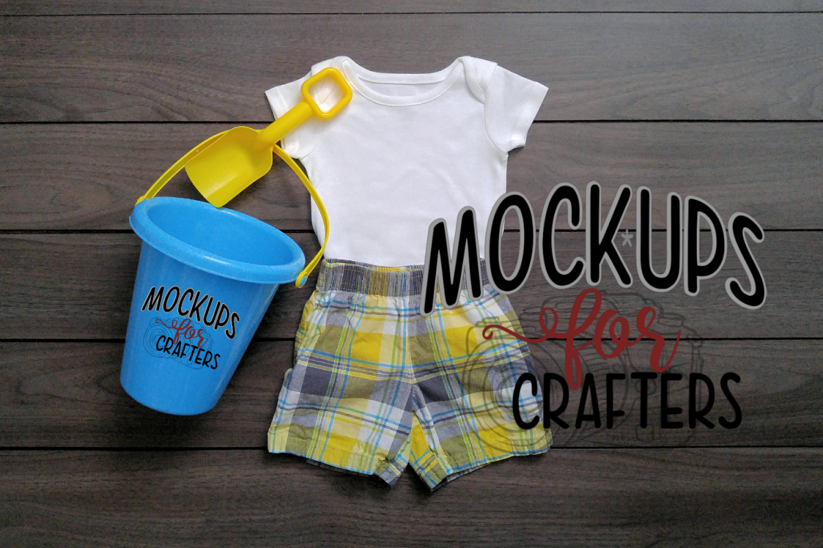 1-pc baby bodysuit - dollar store accessories MOCK-UP example image 1