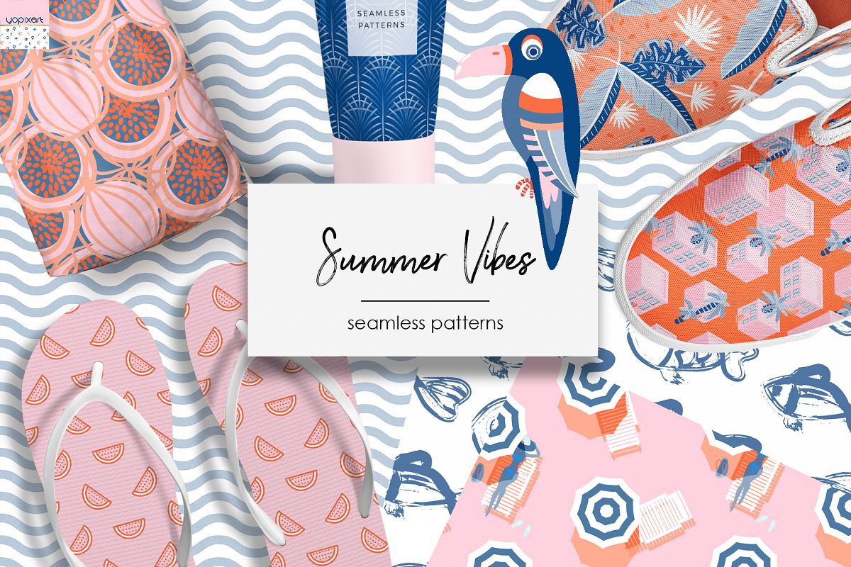 Summer Vibes - Graphics & Patterns example image 1