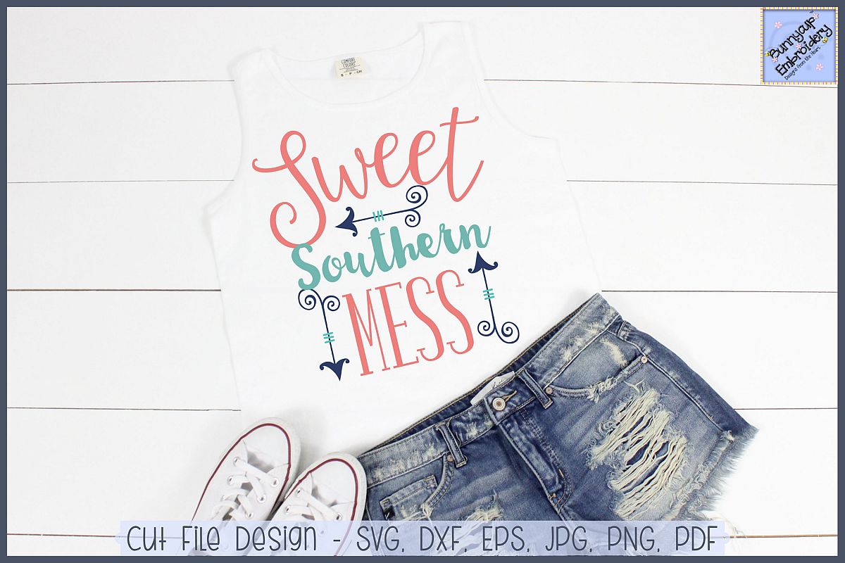 Download Sweet Southern Mess SVG and Clipart