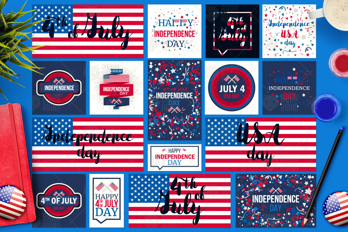 4th Of July Banners example image 1