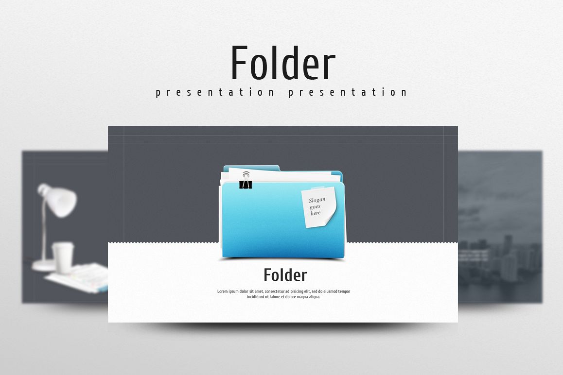 Folder PPT example image 1