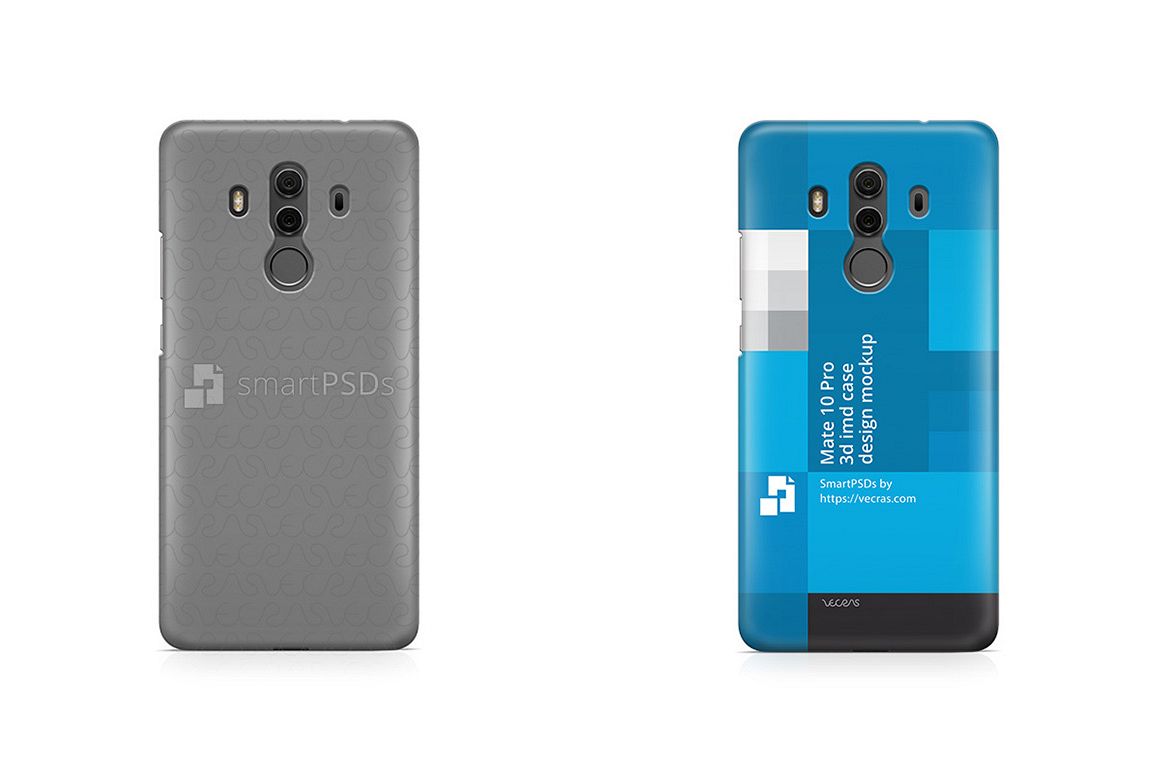 Huawei Mate 10 Pro 3d IMD Mobile Case Design Mockup 2017 example image 1