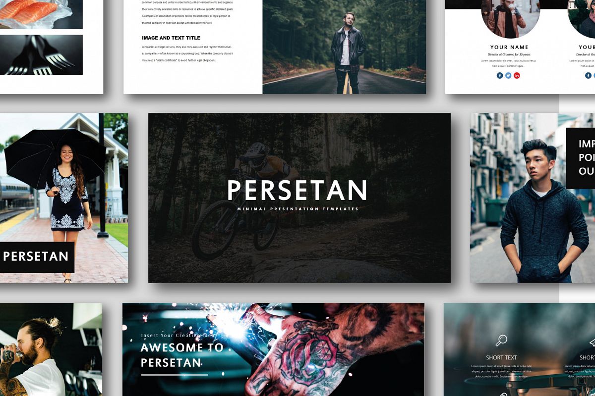 Persetan Multipurpose KeynoteTemplates example image 1