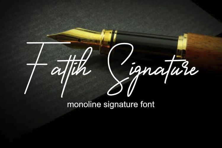 Fattih Signature example image 1