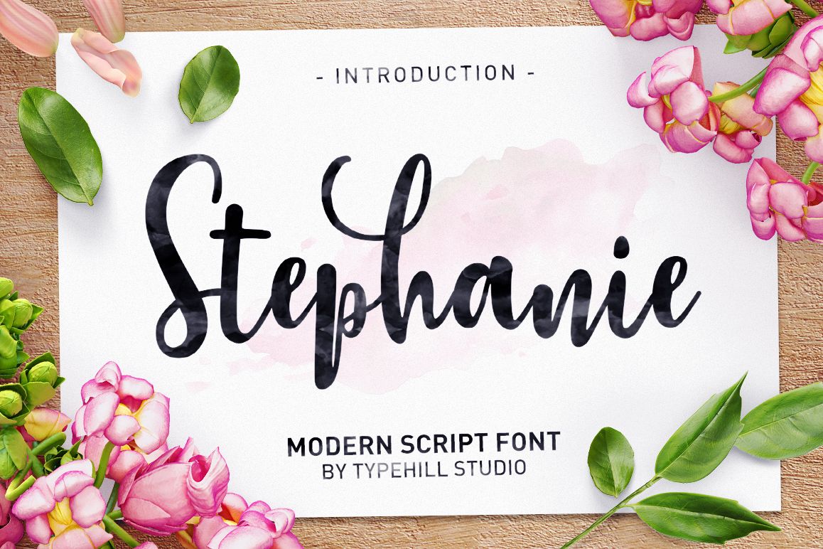 Stephanie Script example image 1