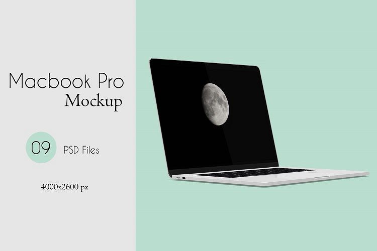 Macbook Pro Mock-Ups example image 1