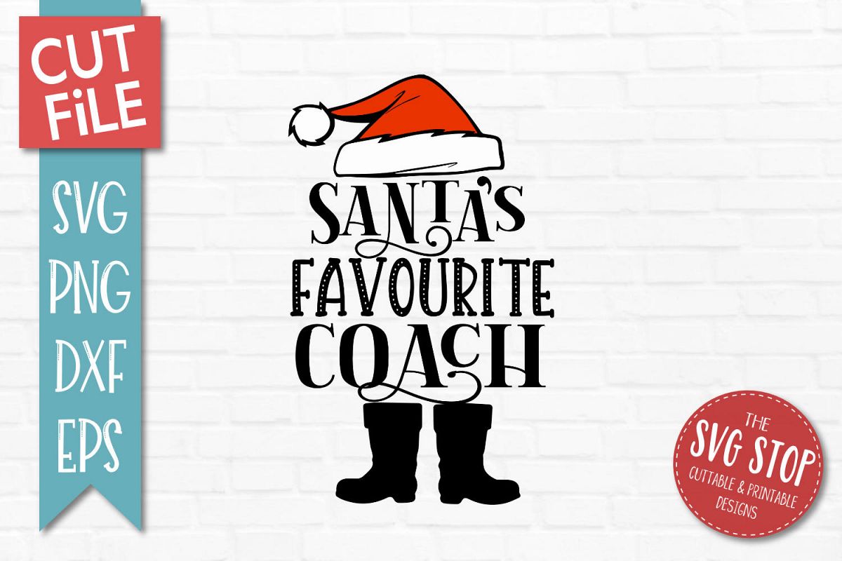 Santas Favourite Coach SVG, PNG, DXF, EPS example image 1