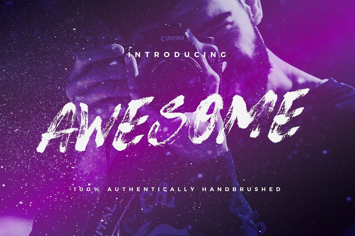 Awesome Typeface example image 1