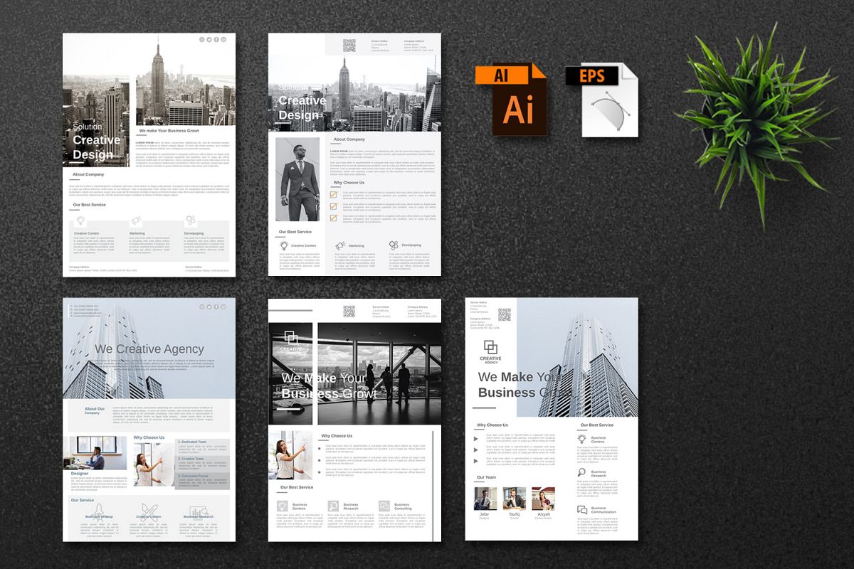 Creative Business Flyer A4 Print Ready Vol. 3 example image 1