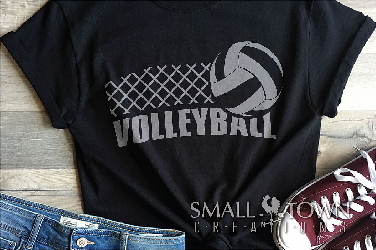 Volleyball, Volleyball ball, Sport logo, PRINT, CUT & DESIGN example image 1