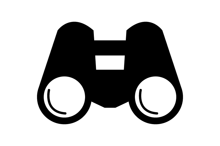 Binoculars icon example image 1