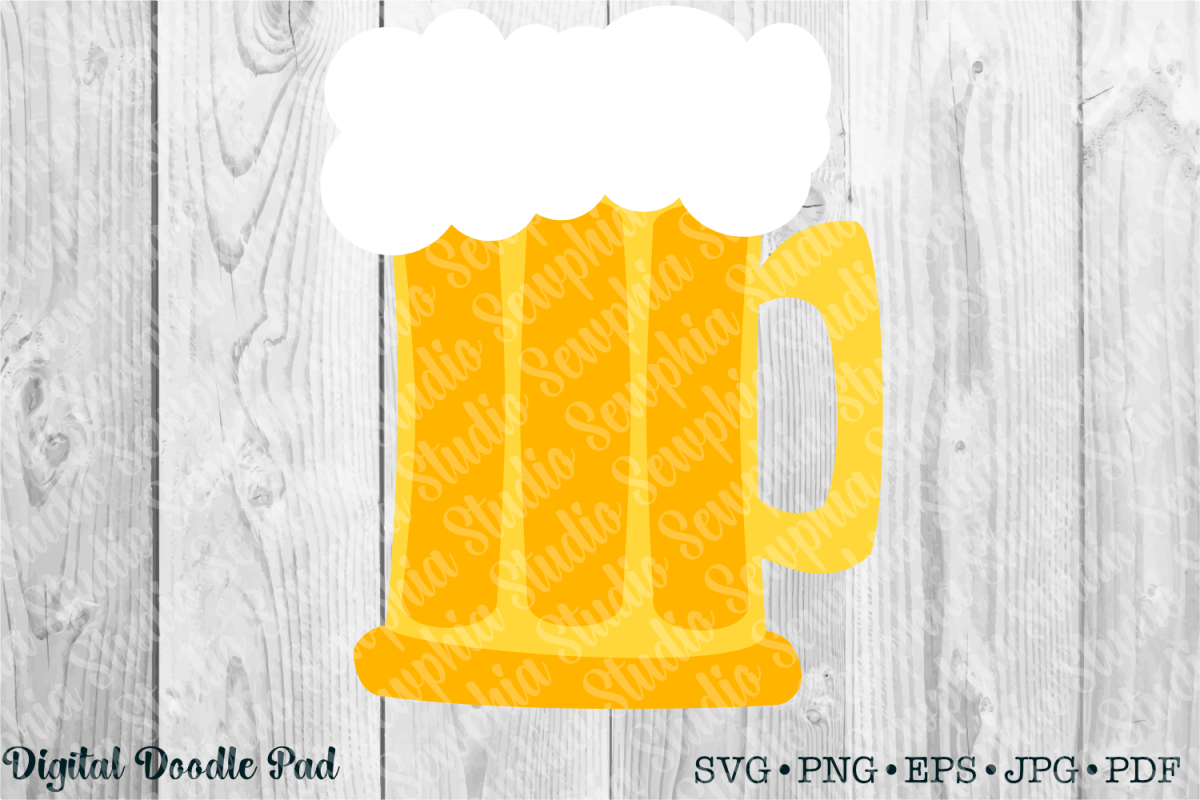 Beer Mug by Digital Doodle Pad example image 1