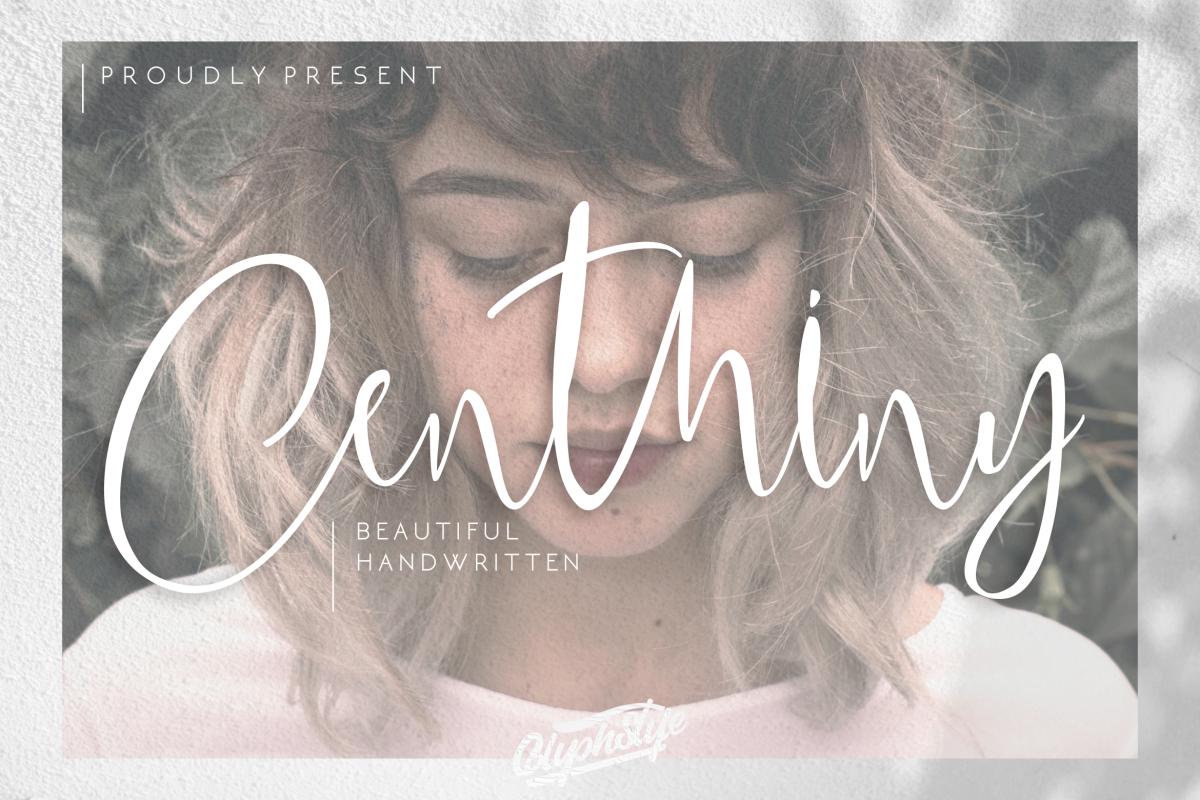 Centhiny - Beautiful Handwritten example image 1