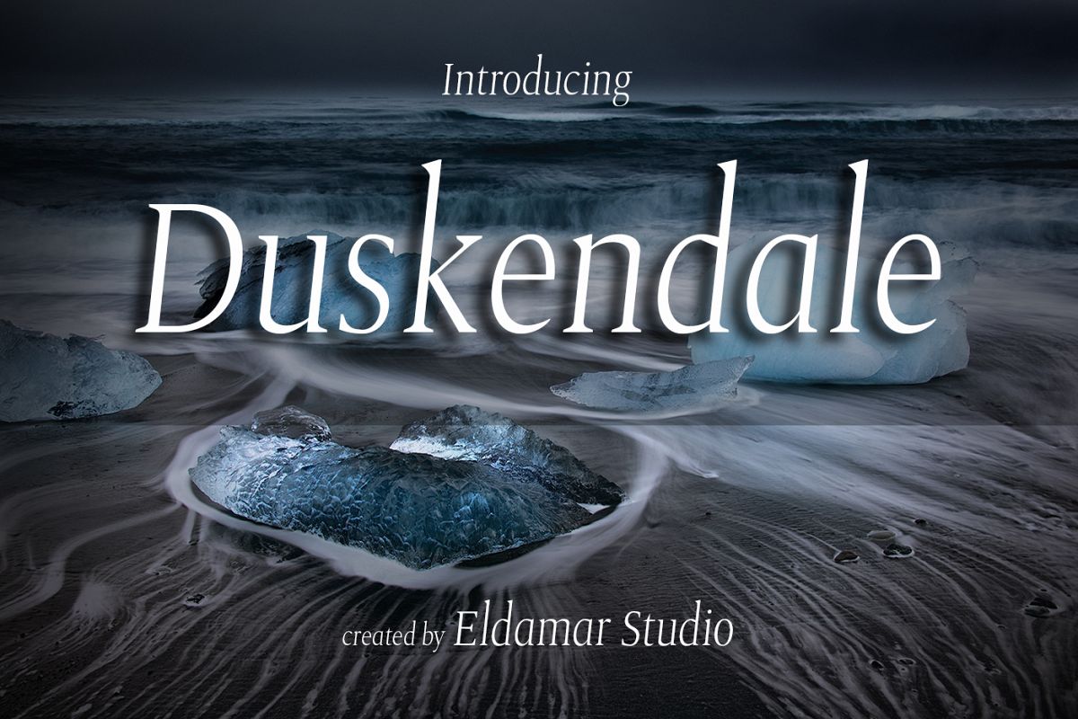 Duskendale Font example image 1