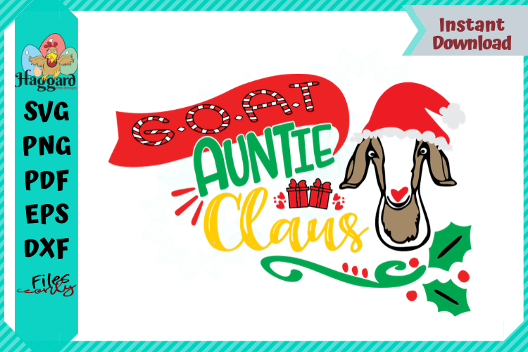 G.O.A.T Auntie Claus example image 1