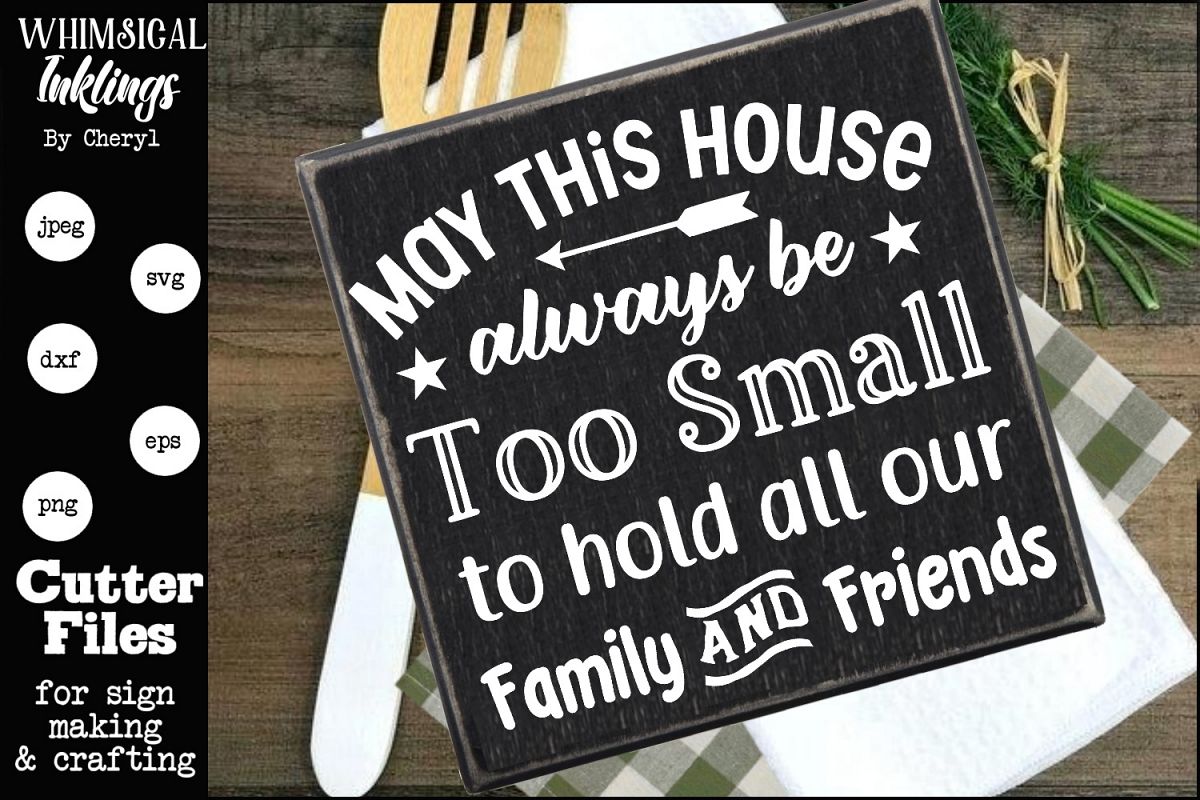 May This House SVG example image 1