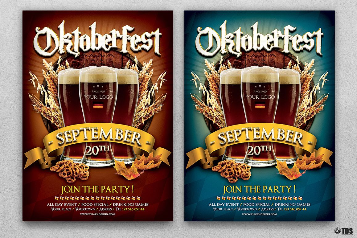 Oktoberfest Flyer Template V1 example image 1