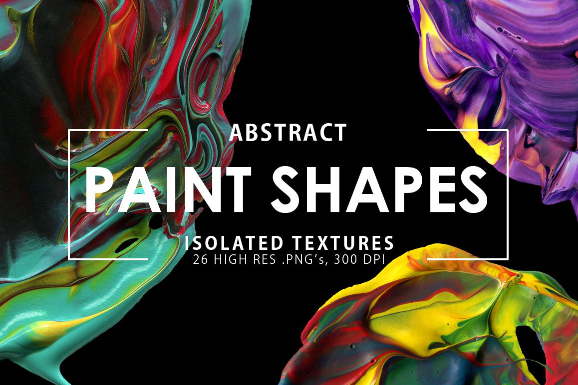 Abstract Paint Shapes example image 1