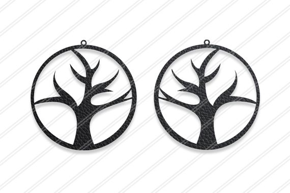 Download Tree earrings svg,Statement earrings,Dangle earring,Cricut ...